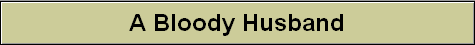 A Bloody Husband